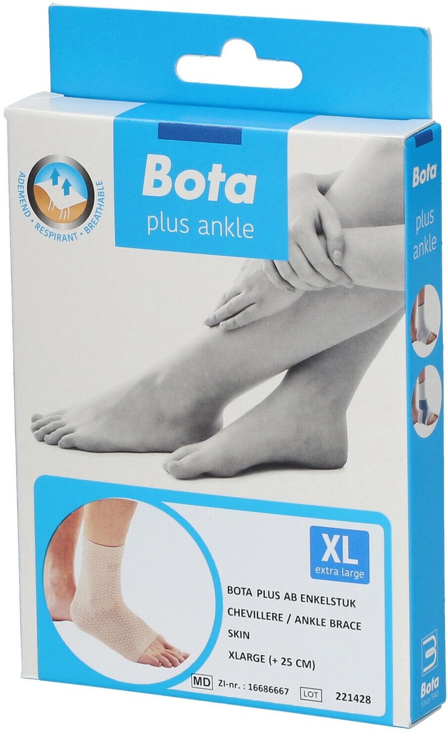 Bota Plus AB Chevillère Skin Taille XL 1 pc(s) bandage(s)