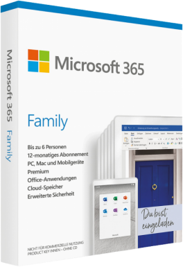 Preisvergleich Produktbild Microsoft 365 Family