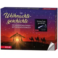 ROTH Bio-Tee Adventskalender „Die Weihnachtsgeschichte“ 2025 – 24 Bio-Tees & biblische Erzählung – Weihnachtskalender für Tee- & Weihnachtsfreunde
