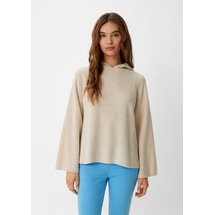 Comma, Strickpullover beige 36