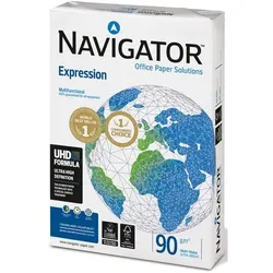 Navigator Expression DIN A3 Druckerpapier 90 g/m2 Glatt Weiß 500 Blatt