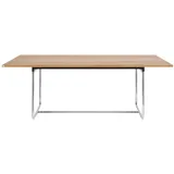 THONET S 1070 Esstisch 220 x 100 cm Eiche massiv geölt
