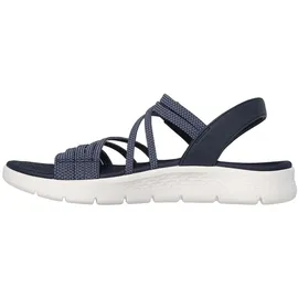 SKECHERS GO WALK FLEX SANDAL - Blau Sandal Gr. 38