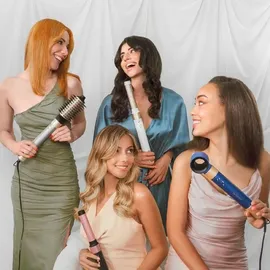 Cecotec CermicCare 10In1 AirGlam Champagner 1400W Styling Locken Glätten Trocknen - Beige