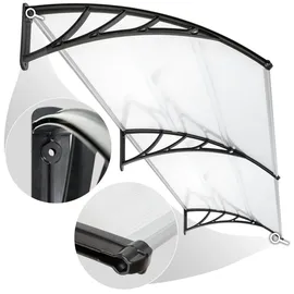 Tectake tectake® Vordach transparent