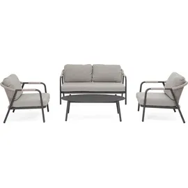 BIZZOTTO Miravet Loungeset anthrazit/taupe