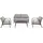 BIZZOTTO Miravet Loungeset anthrazit/taupe