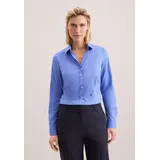 Seidensticker Hemdbluse Blau 38