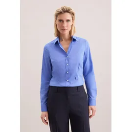 Seidensticker Hemdbluse Blau 38