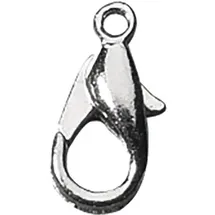 Rayher Karabiner-Schließe platin 13 mm 2 Stück