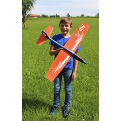 Jamara Spielzeug-Flugzeug Pilo XL Schaumwurfgleiter EPP blau|orange