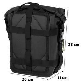 SCHNORR Sturzbügeltasche fürs Motorrad 6 L mit Rollverschluss SCHNORR CBB-6