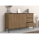 INOSIGN Sideboard »Bari«, Kommode mit 2 Türen und 3 Schubkästen, Breite 140 cm,