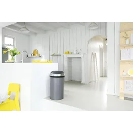 Brabantia Touch bin 60 l platinum