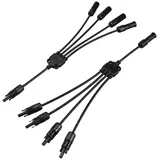Sygonix SY-6407994 Solaranlagen Anschluss Adapterkabel Schwarz 46.5 cm