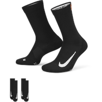 Nike NikeCourt Multiplier Cushioned Tennis-Crew-Socken (2 Paar) - Schwarz, 42-46