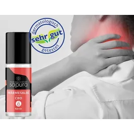 SAPURA Hautcreme CBD Schmerzsalbe Gel 50 ml