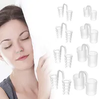 8er-Pack Nasenspreizer, Nasenklammer Schnarchen, Nasendilatator, Nasenspreizer Besser Atmen, Anti Schnarch Nasenspreizer, Wiederverwendbares Schnarchstopper, Für Entspannte Nächte (4 Größen)