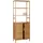 Mendler HWC-B18 Badschrank 168 x 64 x 33 cm Braun Holz