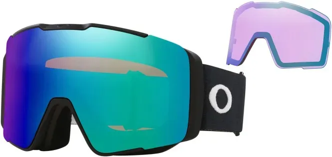 OAKLEY LINE MINER PRO L Schneebrille 2025 matte black/prizm argon + prizm iced