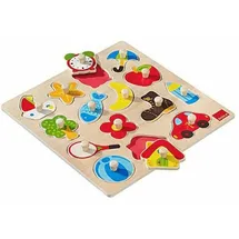 Goula Holzpuzzle Silhouetten