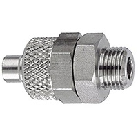 Riegler Gerade Einschraubverschraubung G 1/8 a., Schlauch 8/6, ES