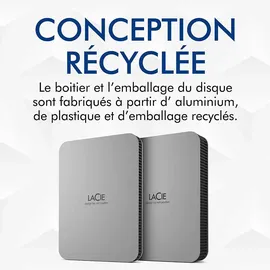 LaCie Mobile Drive V2 2 TB moon silver STLP2000400