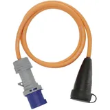 Brennenstuhl Camping-CEE-Adapter 19,5 x 5,5 cm Blau/Grau/Schwarz