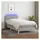 vidaXL Boxspringbett 100 x 200 cm Hellgrau
