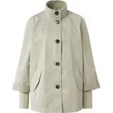 Comma, Cape-Jacke im Relaxed Fit mit Stehkragen und Rippbündchen - M