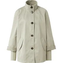 Comma, Cape-Jacke im Relaxed Fit mit Stehkragen und Rippbündchen - M