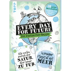 TOPP 18118 Every Day For Future - die Postkarten-Mappe