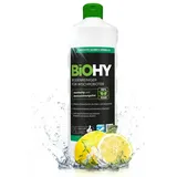 BIOHY Bodenreiniger für Wischroboter (1 Liter) | Reinigungsmittel Konzentrat für alle Wisch & Saugroboter mit Nass-Funktion | nachhaltig & ökologisch