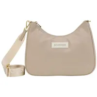 Bogner Umhängetasche mit Label-Patch Modell 'saxon Odette Sand, 1