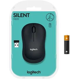 Logitech M220 Silent schwarz/dunkelgrau