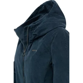 Ragwear Damen Cordjacke Übergangsjacke aus Kord mit Kapuze Dizzie Cordy YOUMODO Petrol Gr. S - S