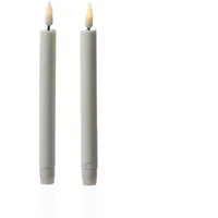 283 Mia LED Mini Stabkerzen 14 cm 2 St. weiß