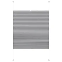 otto home Plissee OTTO HOME "EASYFIX PIA" Gr. 1, grau, B:40cm H:130cm, Obermaterial: 100% Polyester, Plissees, mit patentiertem Trägersystem