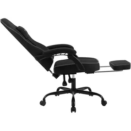 Woltu Gaming-Stuhl Schwarz