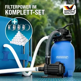 monzana Sandfilteranlage MZPF180 5000 l/h
