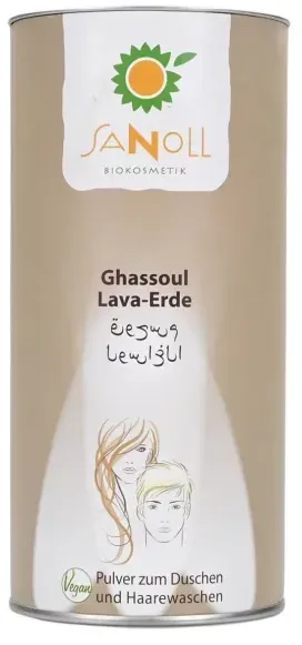 Sanoll Ghassoul Lava-Erde Pulver 500g