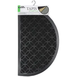 Douceur d'intérieur Tischdecke Centpourcentcoton 45 x 75 cm Schwarz