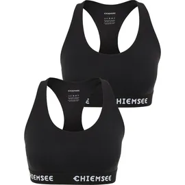 Chiemsee Bustier-Top in Schwarz | S