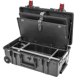 Stier Werkzeugtrolley Premium-Ausführung mit Rollen und Teleskopgriff, mehrfarbig, leer
