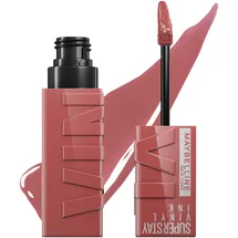 Maybelline Super Stay Vinyl Ink 15 Peachy Flüssiger Lippenstift orange