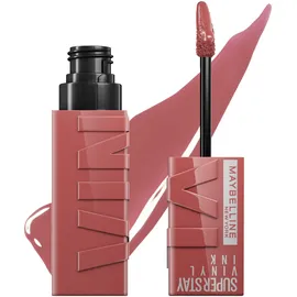 Maybelline Super Stay Vinyl Ink 15 Peachy Flüssiger Lippenstift orange