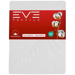 EVE Textile Spannbettlaken - weiss