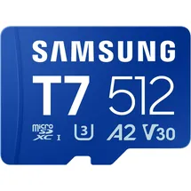 Samsung T7 microSDXCTM UHS-I Speicherkarte & 512 GB,