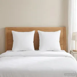 vidaXL KopfKissen 80 x 80 cm Weiß