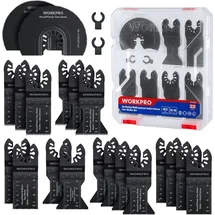 luxuskollektion Oszillierendes Sägeblatt Set 22tlg. ohne Akku + Zubehör
